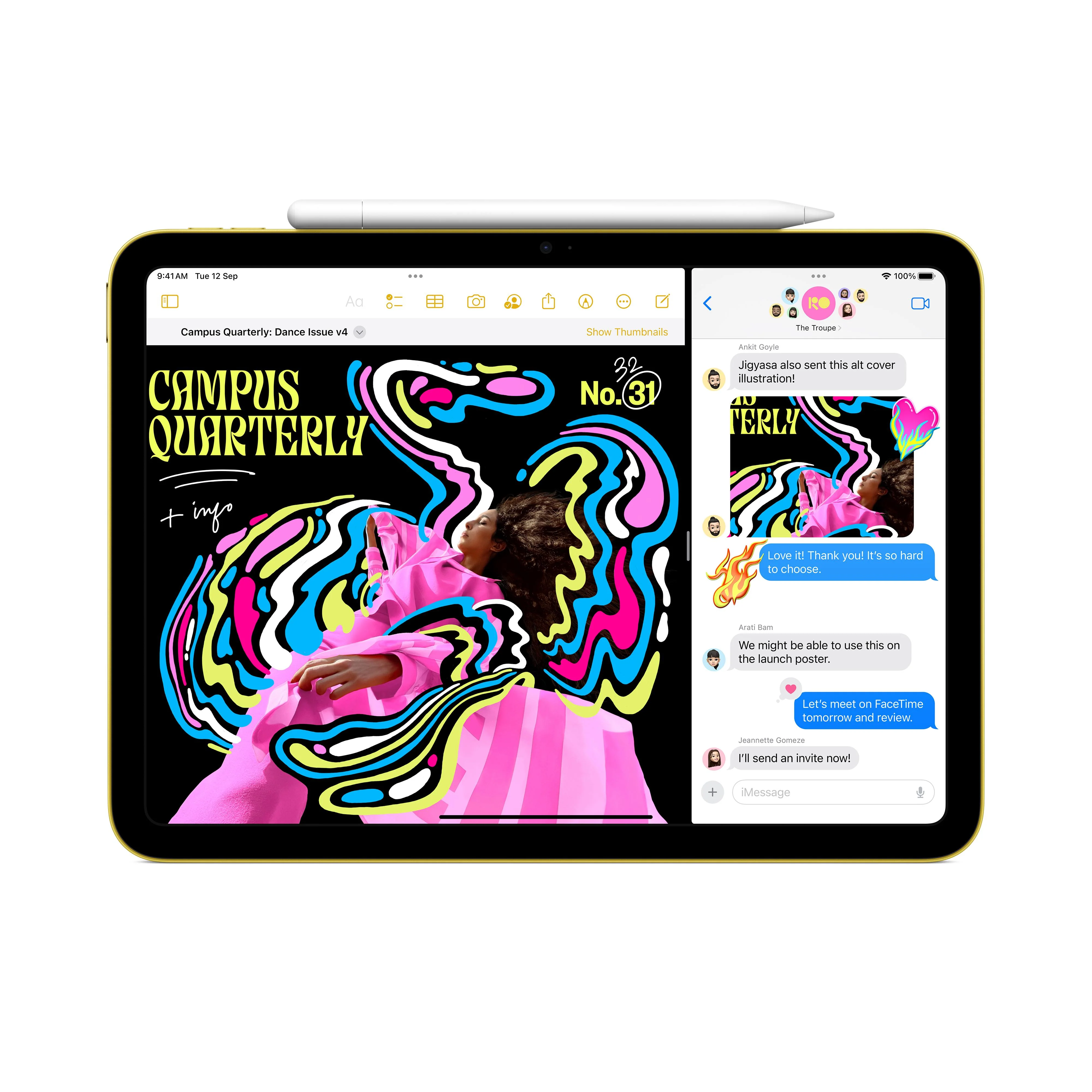 10.9-inch iPad Wi-Fi + Cellular 64GB - Pink (10th generation) - Image 5