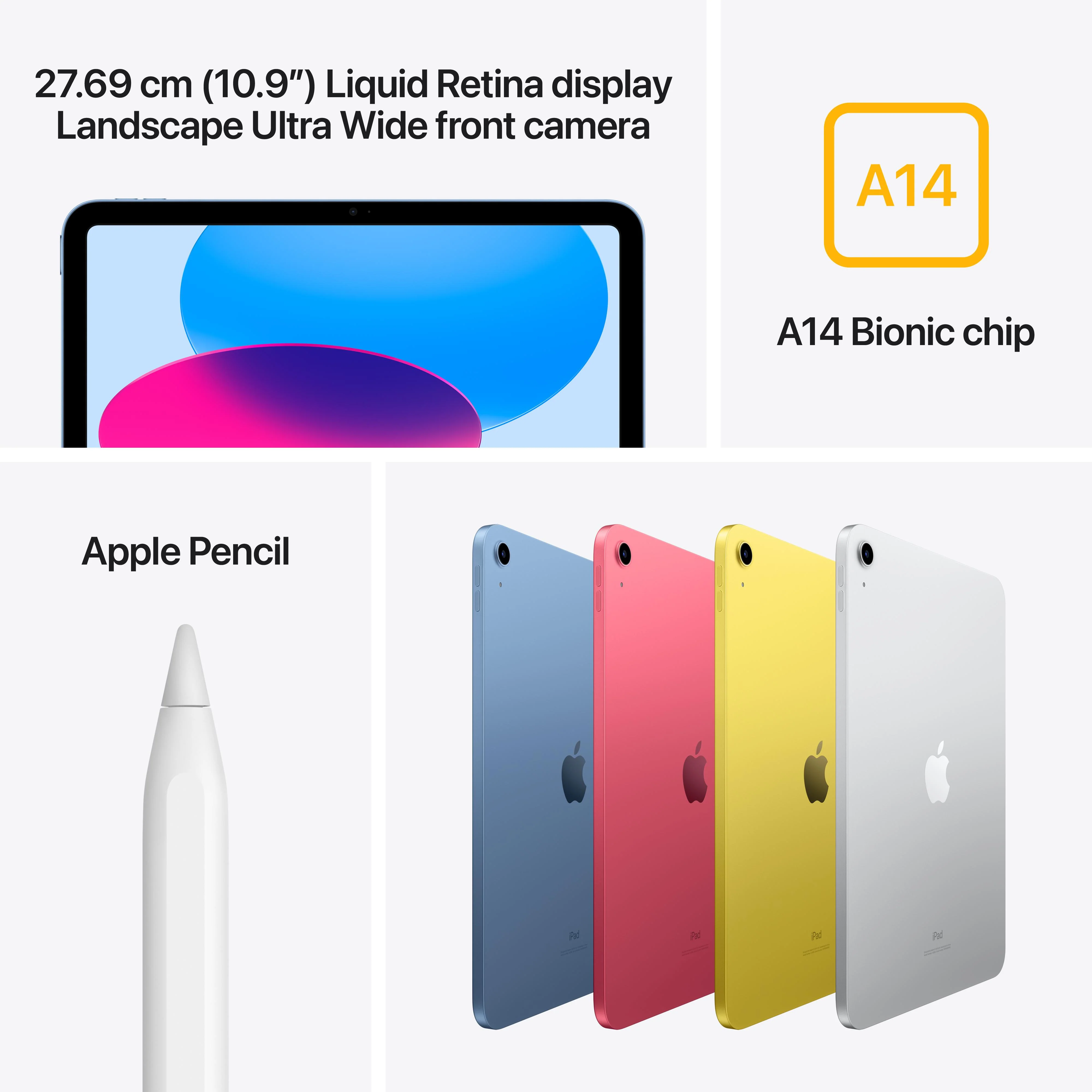 10.9-inch iPad Wi-Fi + Cellular 64GB - Pink (10th generation) - Image 6