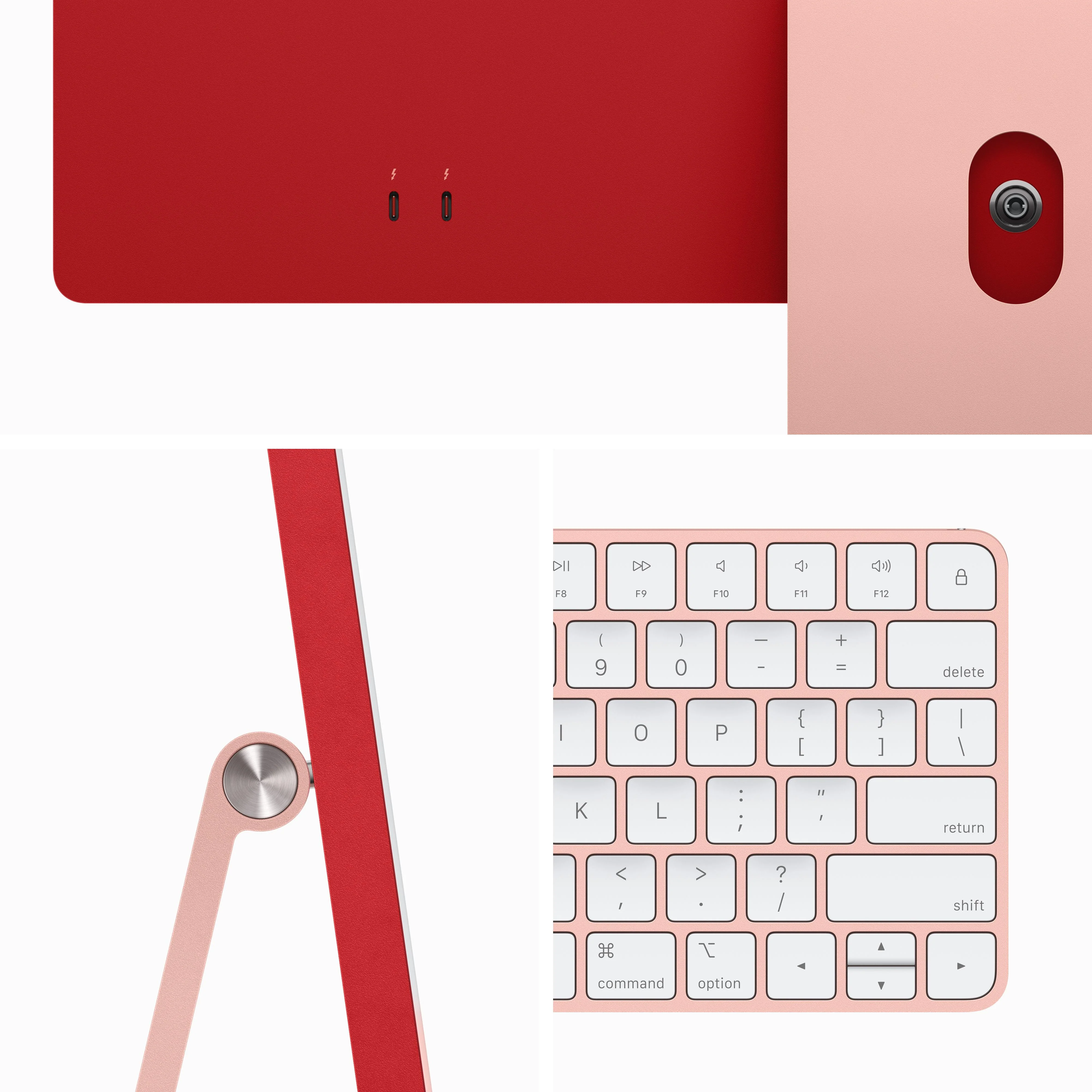 24-inch iMac with Retina 4.5K display: Apple M3 chip with 8‑core CPU and 8‑core GPU, 256GB SSD - Pink - Image 3