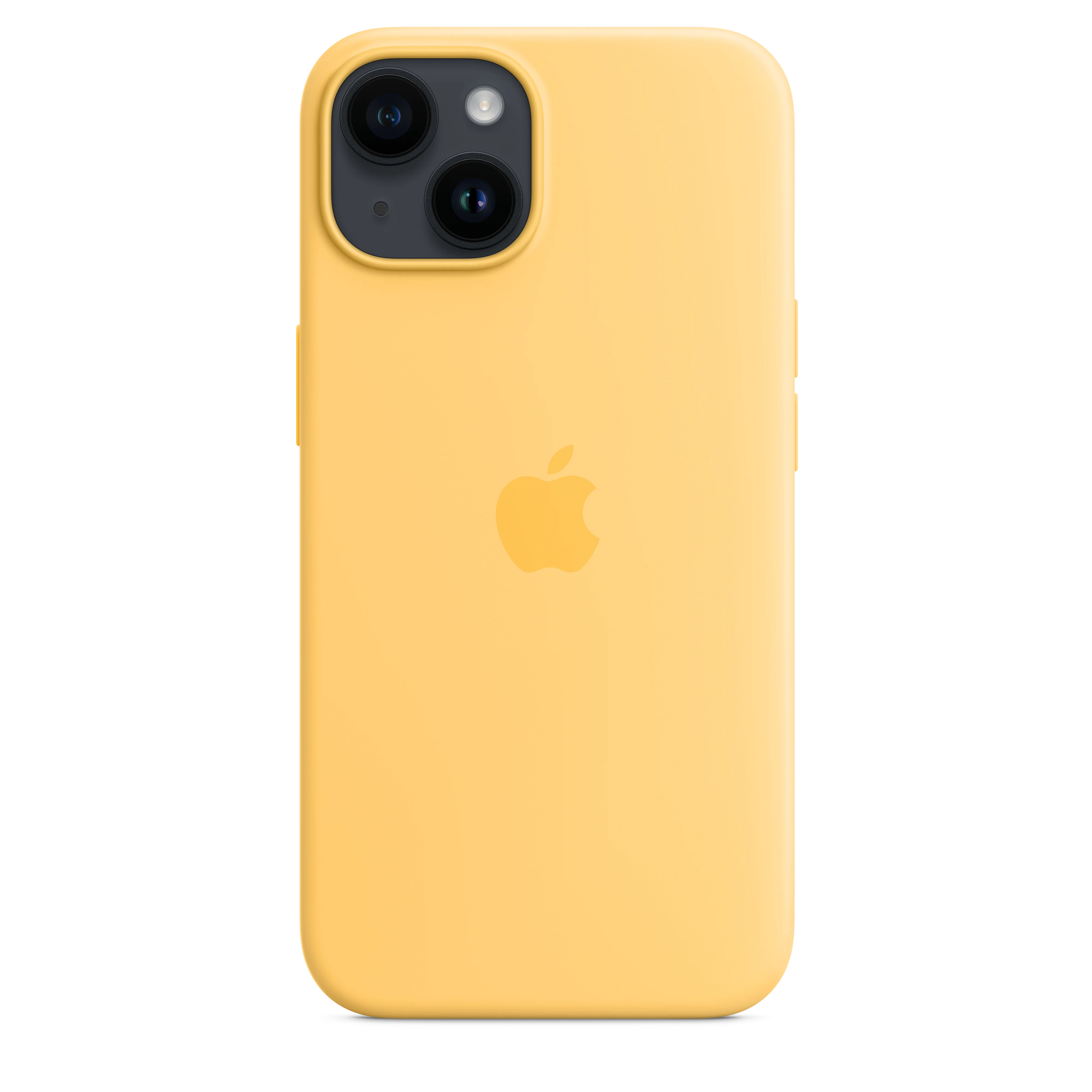 iPhone 14 Silicone Case with MagSafe - Sunglow - Image 3