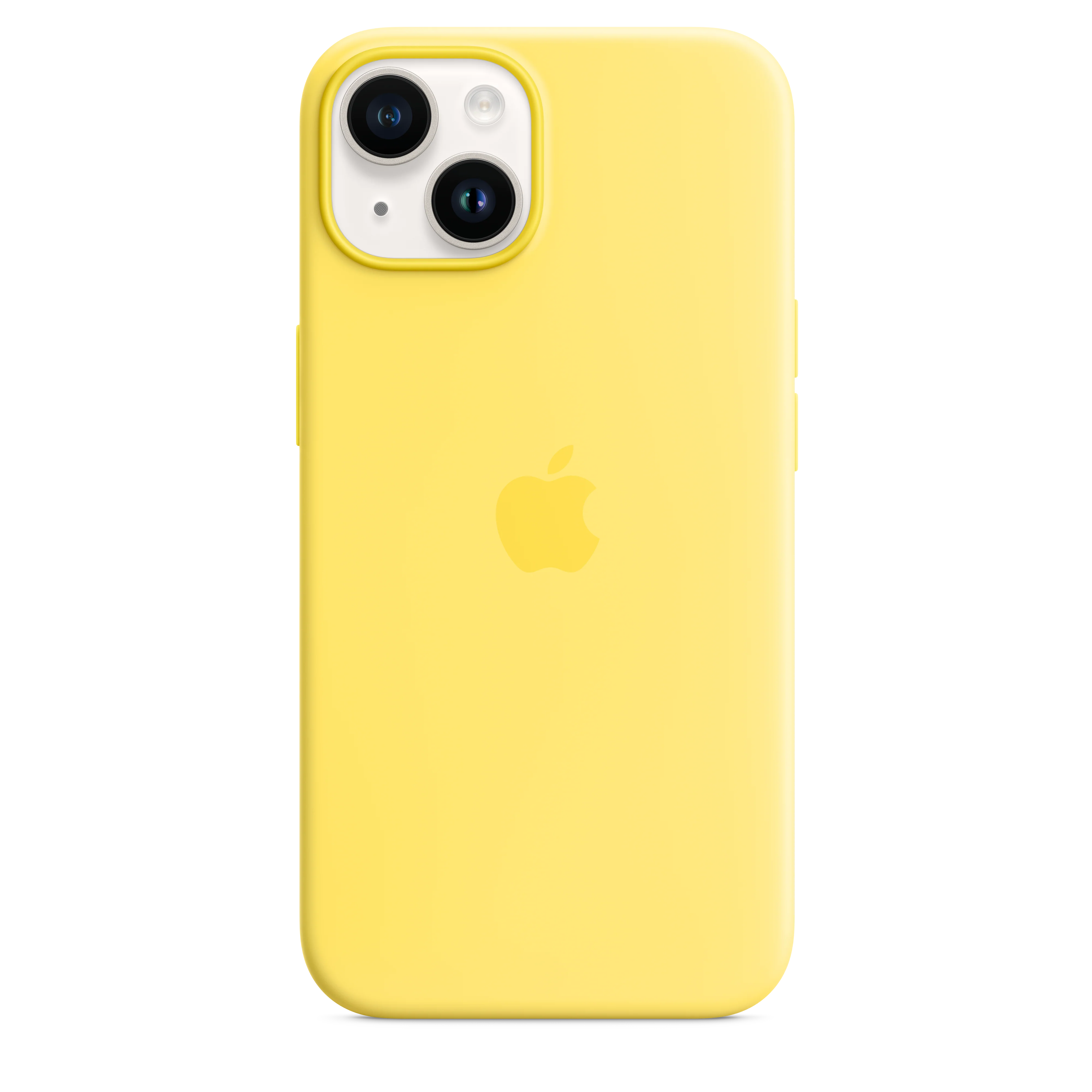 iPhone 14 Silicone Case with MagSafe - Canary Yellow - Image 5