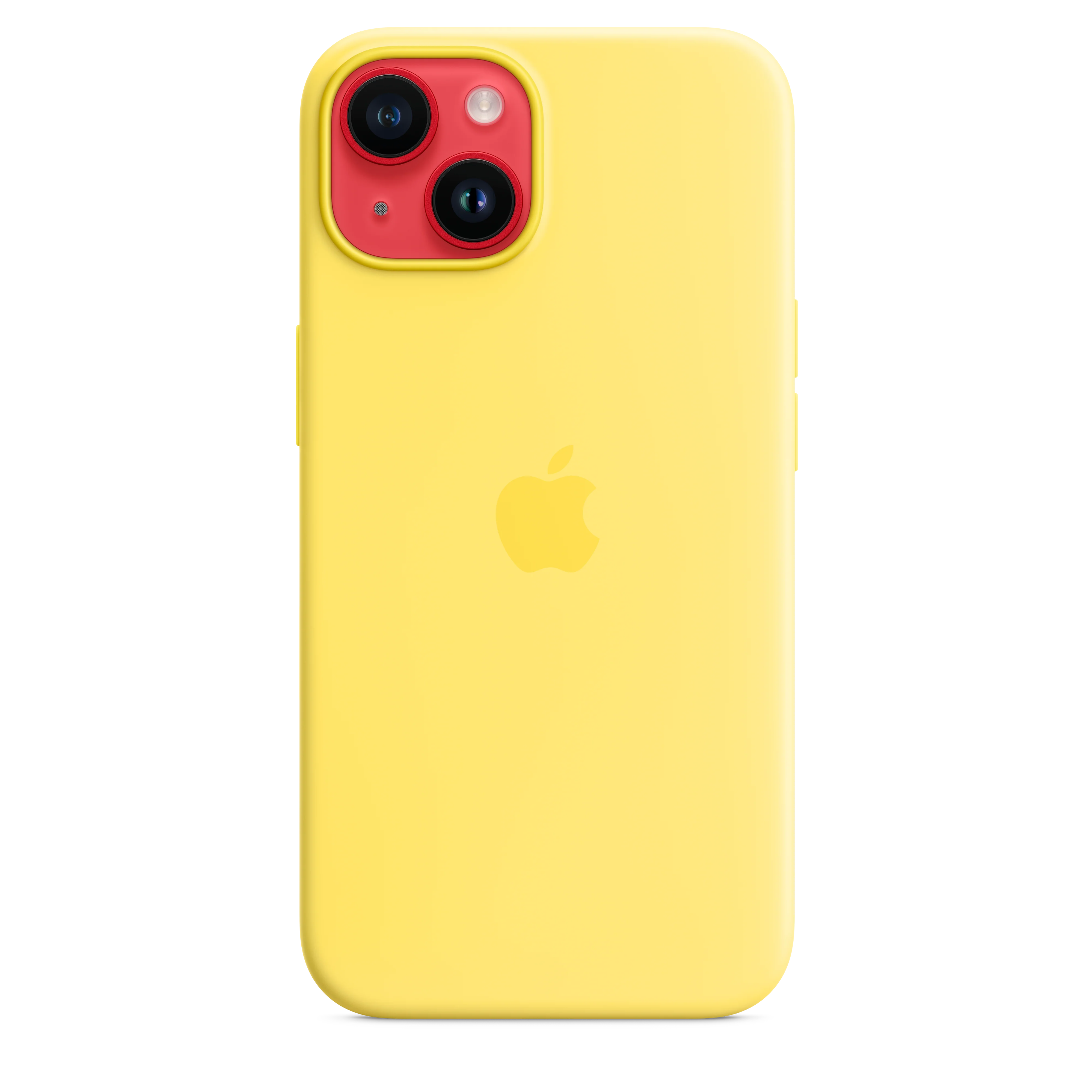 iPhone 14 Silicone Case with MagSafe - Canary Yellow - Image 6
